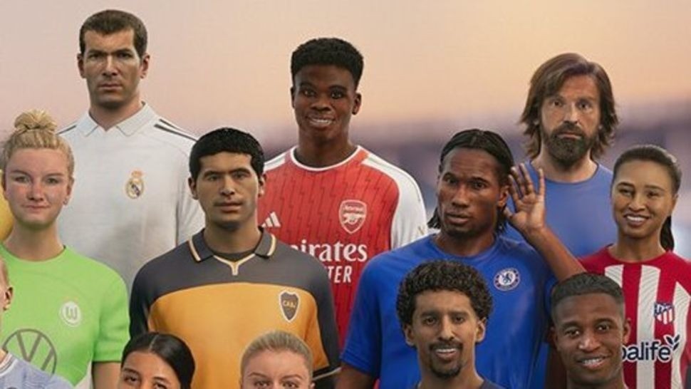 《EA Sports FC 24》封面海報的人物建模被吐槽：看著像模擬市民踢足球