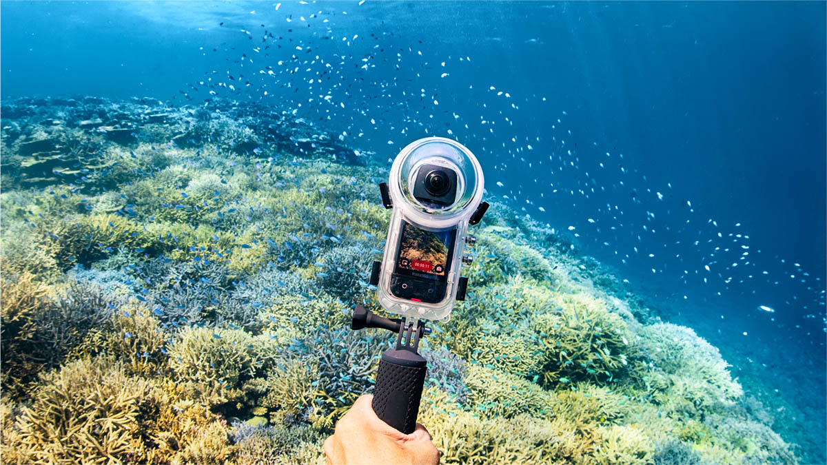 Insta360發表X3全隱形潛水套組！可輕鬆獲得無縫全景水下影像，零售價20,999元