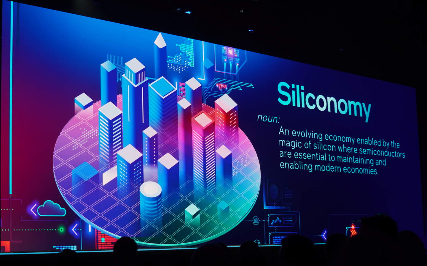 Siliconomy（矽經濟）指藉助晶片力量革新的經濟活動，也是當代經濟發展的一代趨勢。