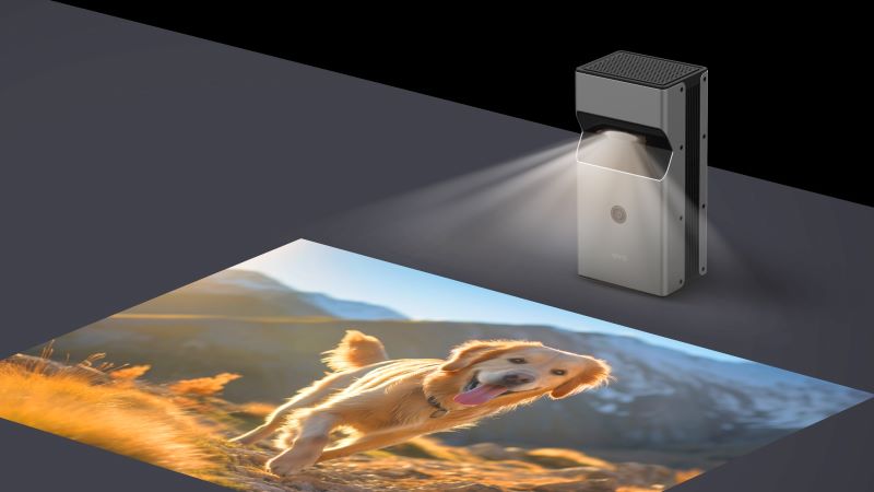 OVO再推新物種「Neo無框電視」超焦智慧投影機，離牆45公分可投影百吋
