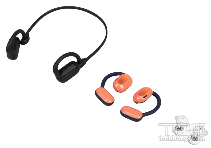 目前開放式真無線耳機大致可分成 Sony 獨創的雙環型設計、機身一體成型與可調節軸承設計。