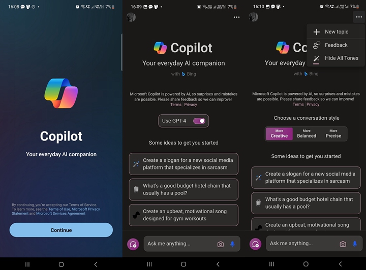 Microsoft copilot android chatgpt ios t 