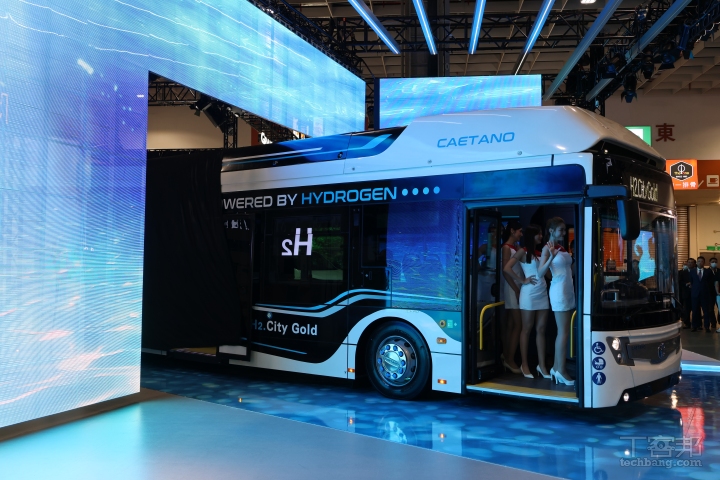 Toyota 首款氫能巴士登台，H2 City Gold 有望成為台灣首台氫能公車