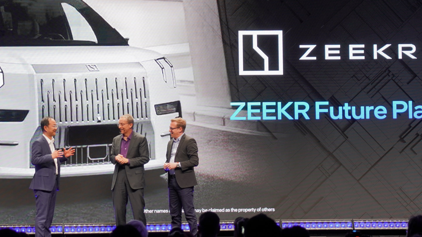 Zeekr執行長Andy An也登台暢談對電動車的展望。