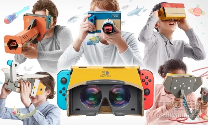 任天堂的 Virtual Boy 雖遭遇重大商業失敗，不過在多年之後，任天堂仍企圖透過 Nintendo Labo 將 VR 體驗帶回到Switch主機上。