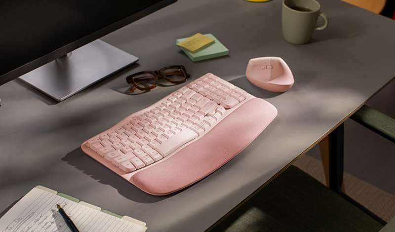 Wave Keys 人體工學鍵盤玫瑰粉將於 3 月中全新上市