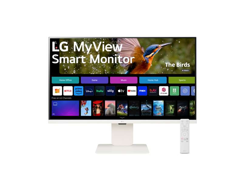 LG MyView 31.5” 4K IPS 高畫質智慧顯示器，4K 螢幕配AI個人化推薦豐富視覺體驗 滿足多種情境需求