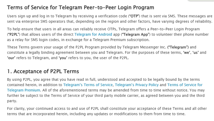 Telegram省錢出奇招？要求用戶提供號碼每月傳150通驗碼給陌生人，就可以換得免費的高級訂閱帳戶