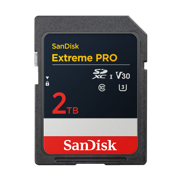 2TB SanDisk Extreme PRO SDXC UHS-I 記憶卡