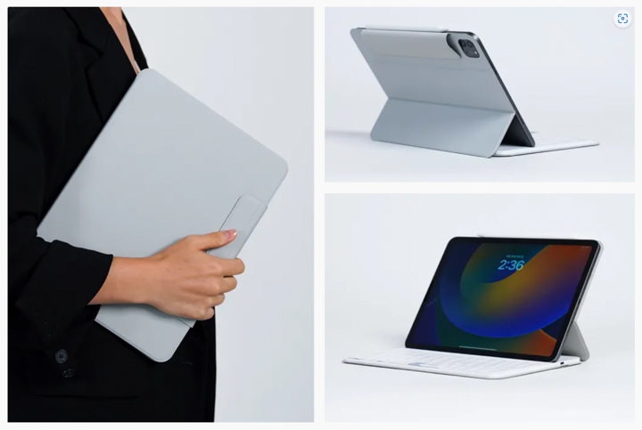 Mobiko Fusion Keyboard 2.0 發佈：鍵盤就是觸控板還可當 iPad 支架，觸控板面積比前代大