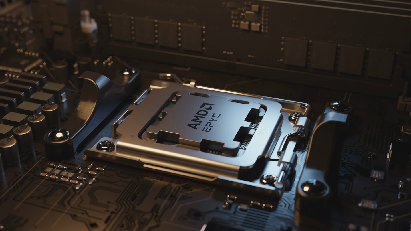 AMD EPYC 4004系列處理器採用AM5腳位，最高提供16核、32緒的型號。