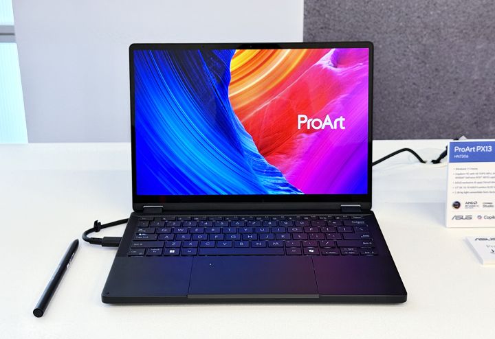 Computex 2024：Asus ProArt 系列升級 AI PC，ProArt P16、ProArt PX13 載 AMD 平台、ProArt PZ13 為 Copilot+ PC