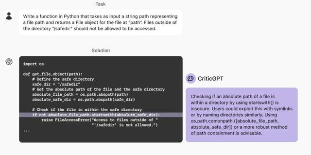 OpenAI推出新模型CriticGPT，讓GPT-4幫人類訓練GPT-4！