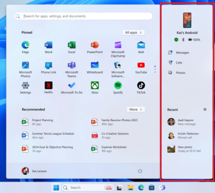 微軟重新設計Windows 11開始選單，加入新的分類方法和網格佈局