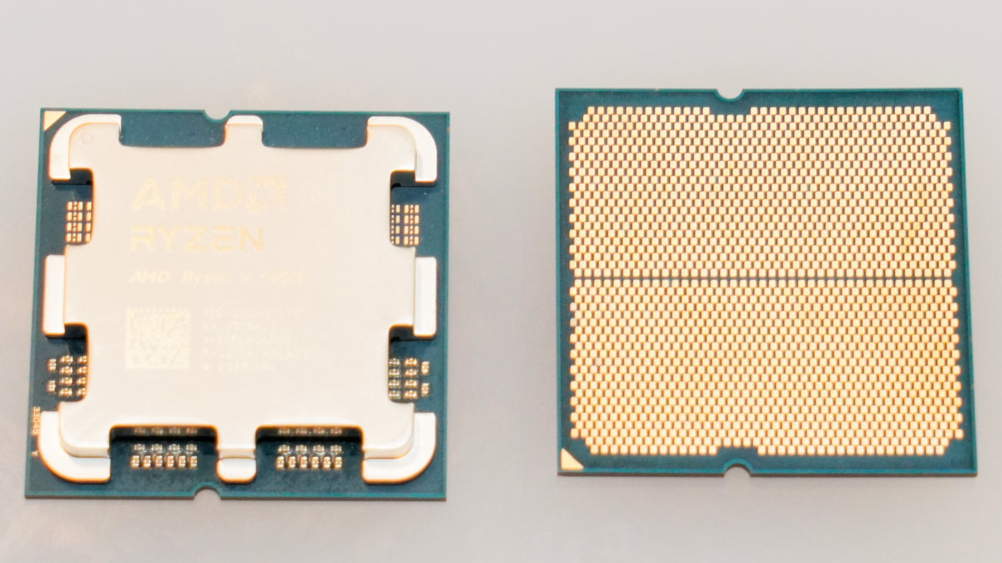 Ryzen 9000系列桌上型處理器同樣採用AM5腳位，能相容於先前的600系列晶片組，以及即將推出的800系列晶片組。