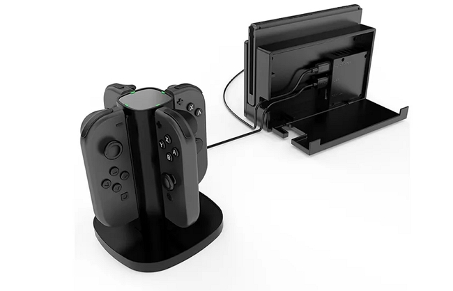 任天堂推出 Switch 主機 Joy-Con 手把充電支架，價格約台幣690元