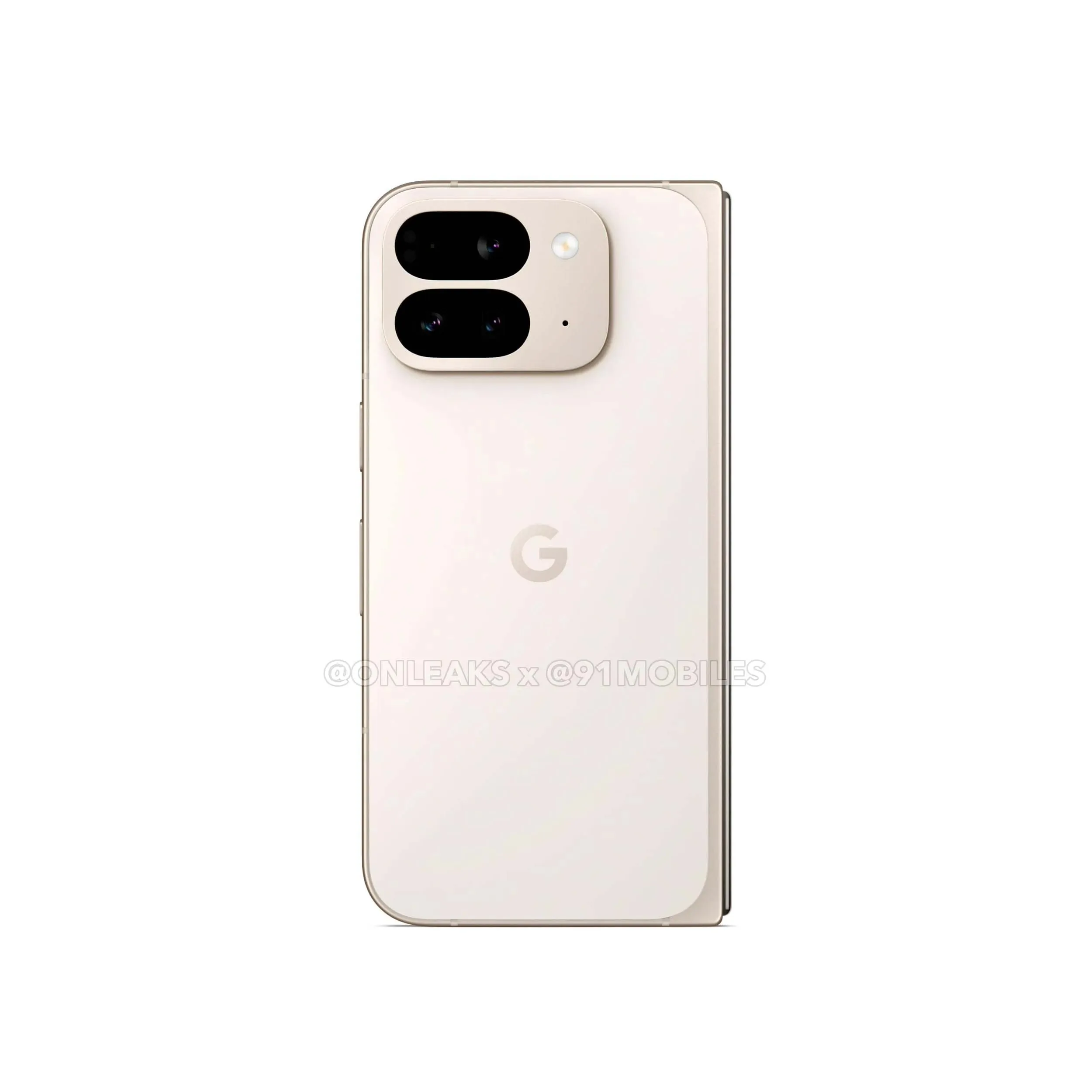 Google Pixel 9 Pro Fold 摺疊手機算繪圖曝光：內螢幕 8.0 吋、外螢幕 6.24 吋