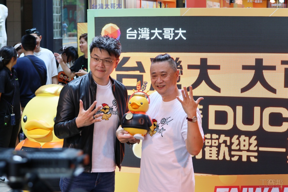 開幕首日台灣大哥大邀請邰智源單日一日關主，分享台灣大哥大使用經驗。