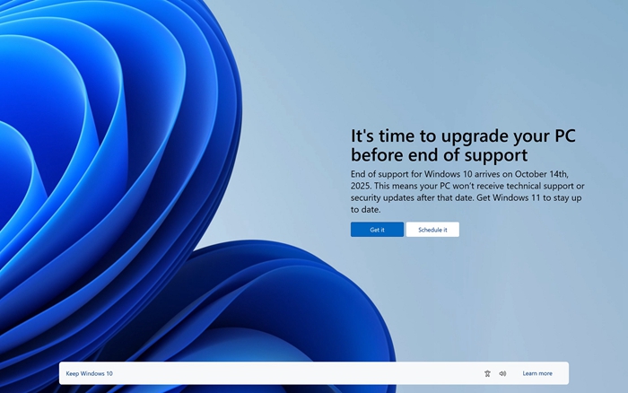 Windows 10總是跳出Windows 11全螢幕升級視窗廣告惹惱商業版用戶，微軟表示將暫停顯示