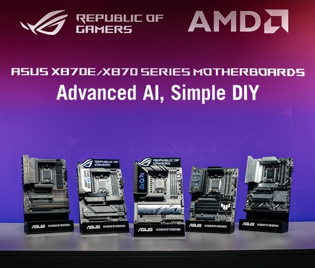 ROG 於科隆電玩展推出X870E / X870主機板及全新電競周邊同步登台亮相