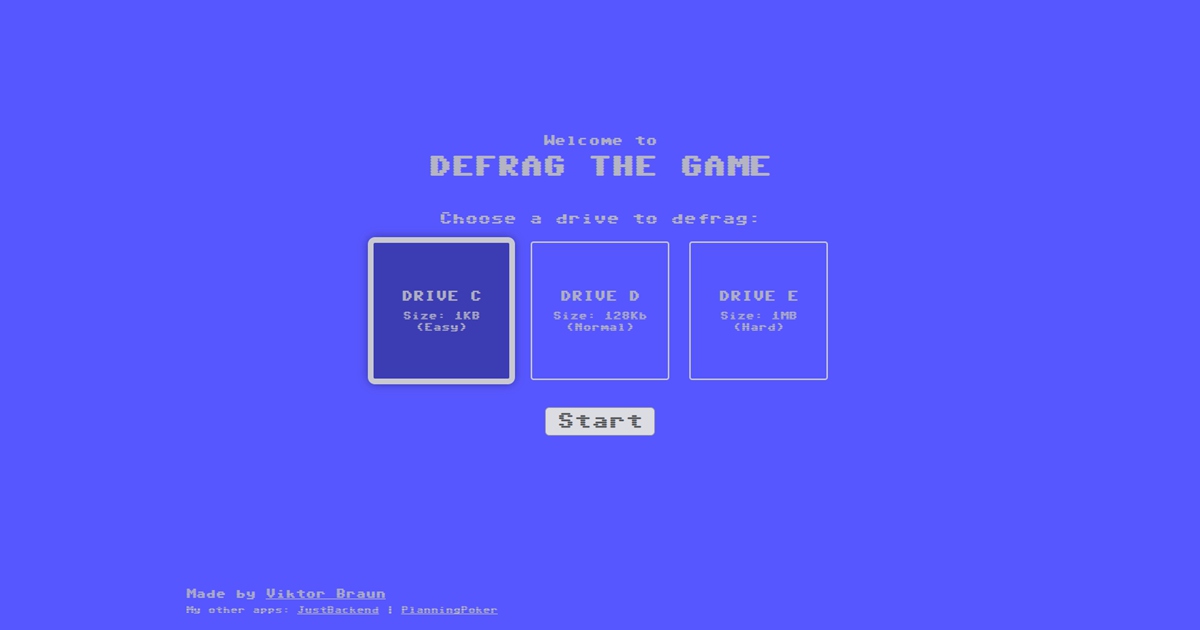 DEFRAG THE GAME https://defrag-game.com/