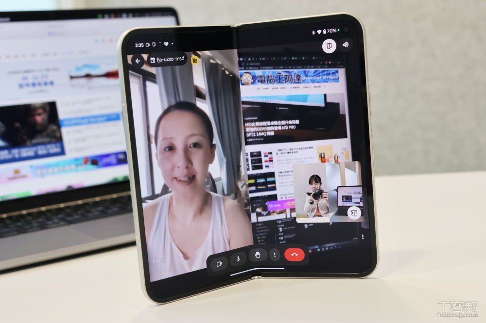 Google Pixel 9 Pro Fold 實測：摺起來是手機、展開來變平板、加入 AI 應用更多元