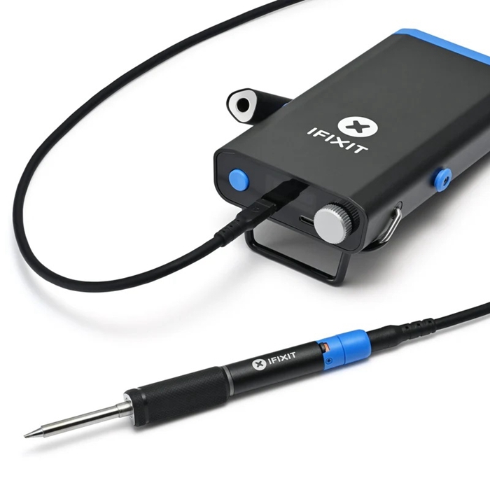 iFixit推出支援USB-C的充電電烙鐵，功率高達100W、價格約台幣2600元