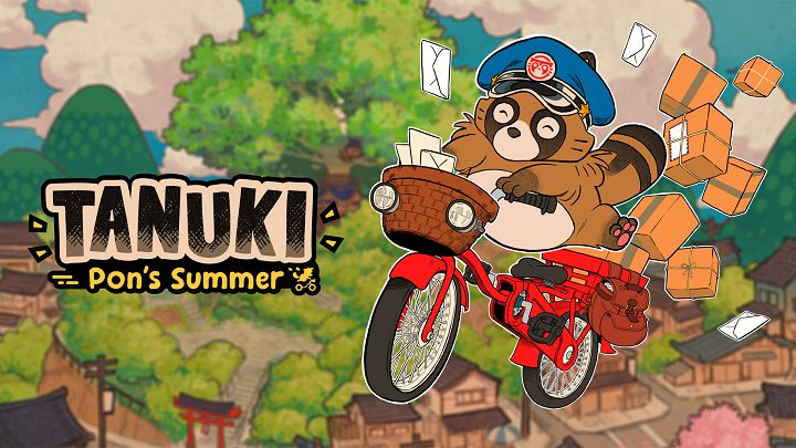 卡通風格，充滿日本夏日風情的《TANUKI: Pon's Summer》，故事由一名狸貓郵差的日常任務展開。