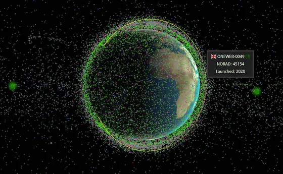 想知道現在哪個衛星飛越台灣上空？Keep Track將環繞地球的人造衛星軌道 3D 視覺化呈現