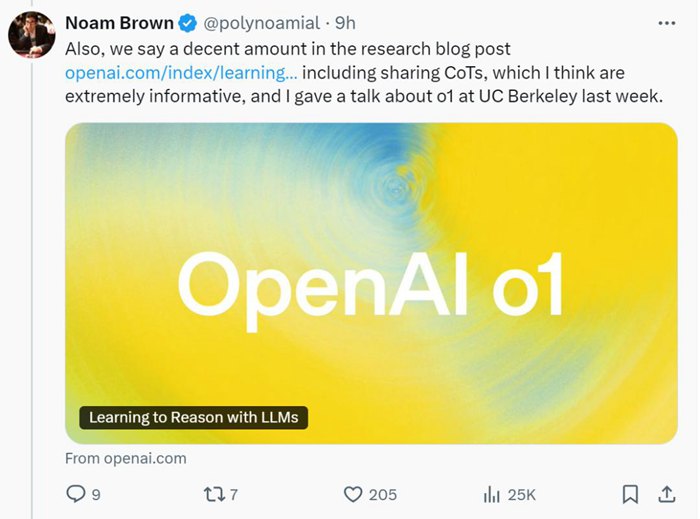 AI大神LeCun批評OpenAI o1沒公開論文、不開源根本不能說是「研究」，OpenAI：使用者會自己決定