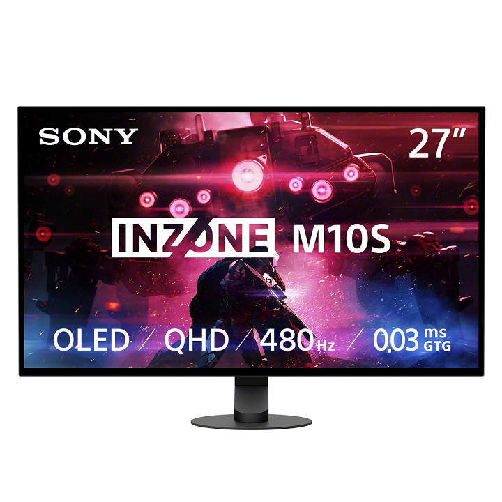 Sony 推出全新旗艦級電競顯示器 INZONE M10S，支援 480Hz 更新率，建議售價 37,990 元