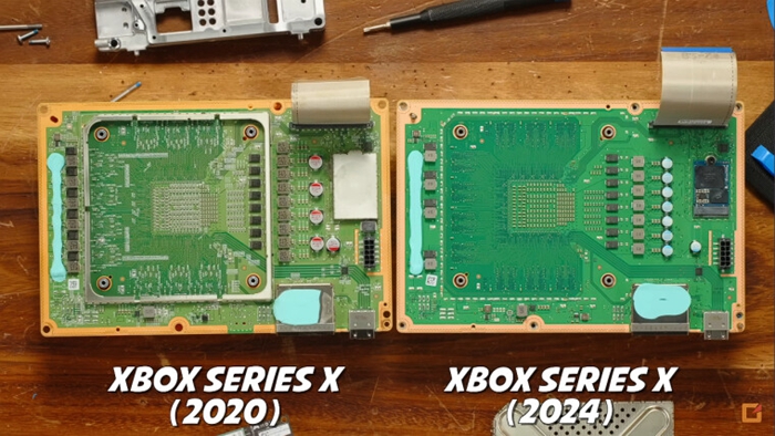 玩家拆解新款Xbox Series X：主機板重新設計、換用6奈米晶片能耗更低