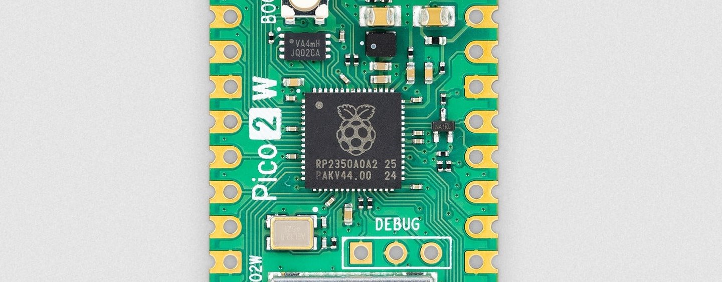 Raspberry Pi Pico 2 W同樣以RP2350系列微控制器作為硬體中樞。