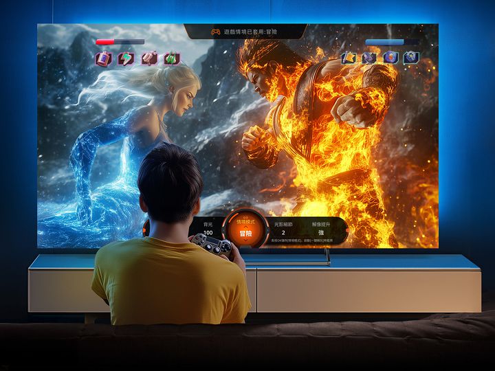 BenQ 推出全新 S-950 系列 Mini LED 遊戲 Google TV,內建雙 AI 畫質演算,建議售價 39,900 元起