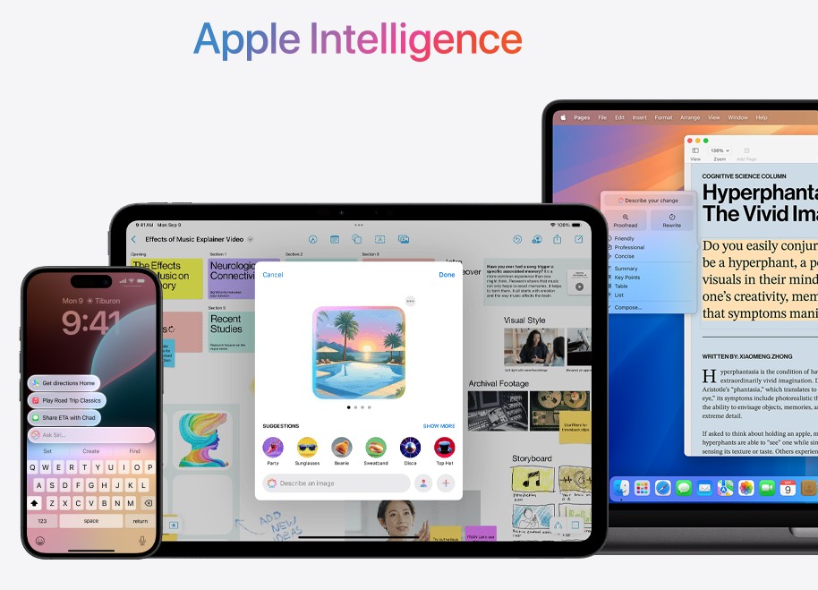 Apple Intelligence 需要的儲存空間比預期更高，你的手機剩餘空間還夠用嗎？