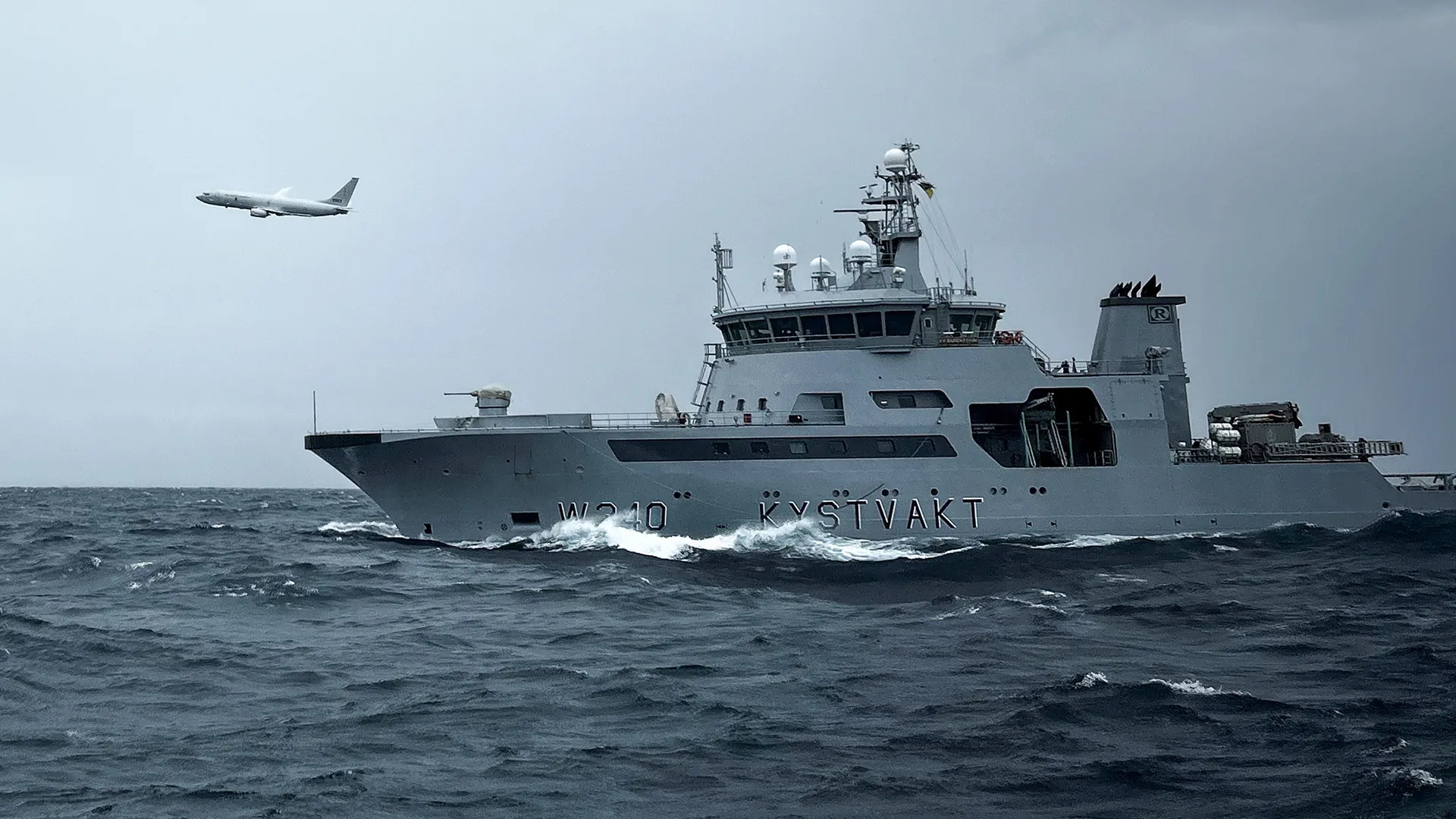 「北歐守衛者」（Nordic Warden）是由英國主導，旨在反制俄羅斯影子艦隊的行動。圖片來源：挪威國防軍