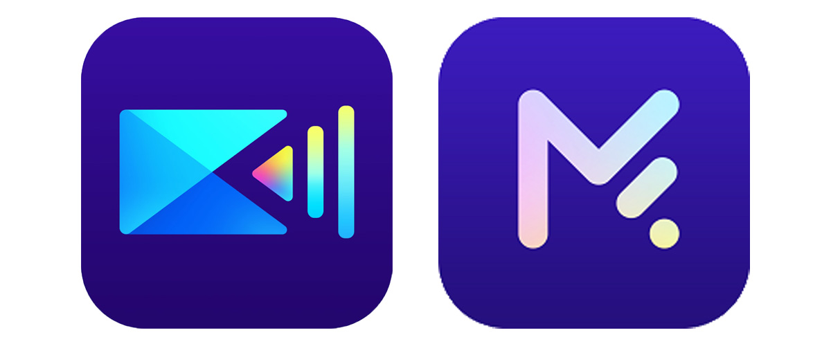 CyberLink 所推出的 PowerDirector (左) 與 Myedit (右) 有許多的 AI 應用功能
