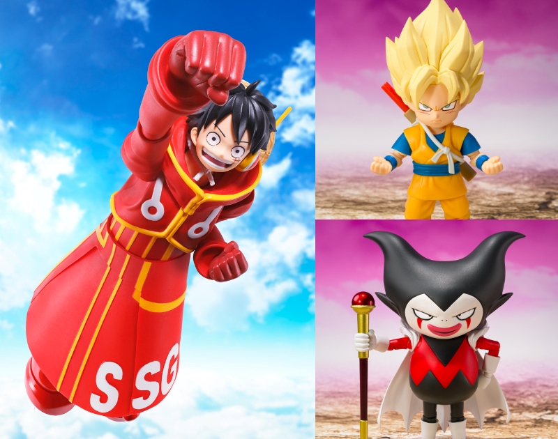 「TAMASHII SPOT TAIPEI Gallery Showcase」2/21 台北地下街展開，航海王、七龍珠、膽大黨新作登場