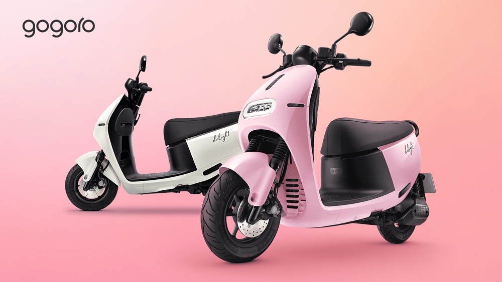 Gogoro Delight 推出泡泡粉、泡泡白新色，送首年免費保養