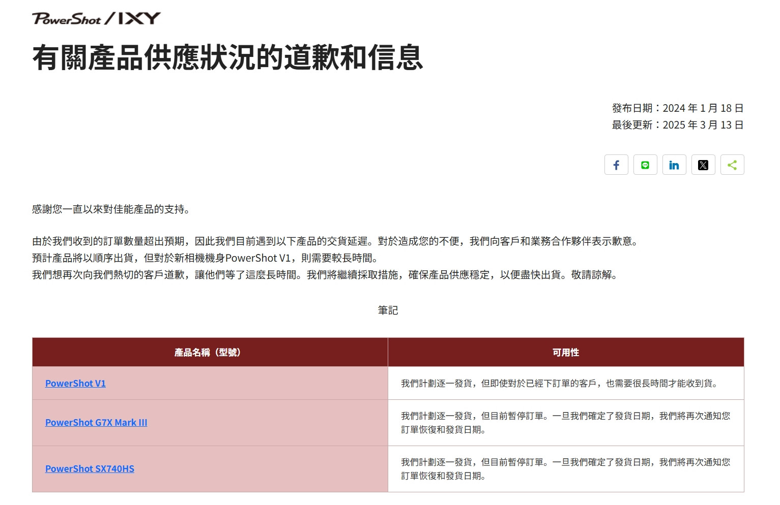 Canon PowerShot V1 需求爆棚！輕巧機身魅力席捲市場，供不應求成話題