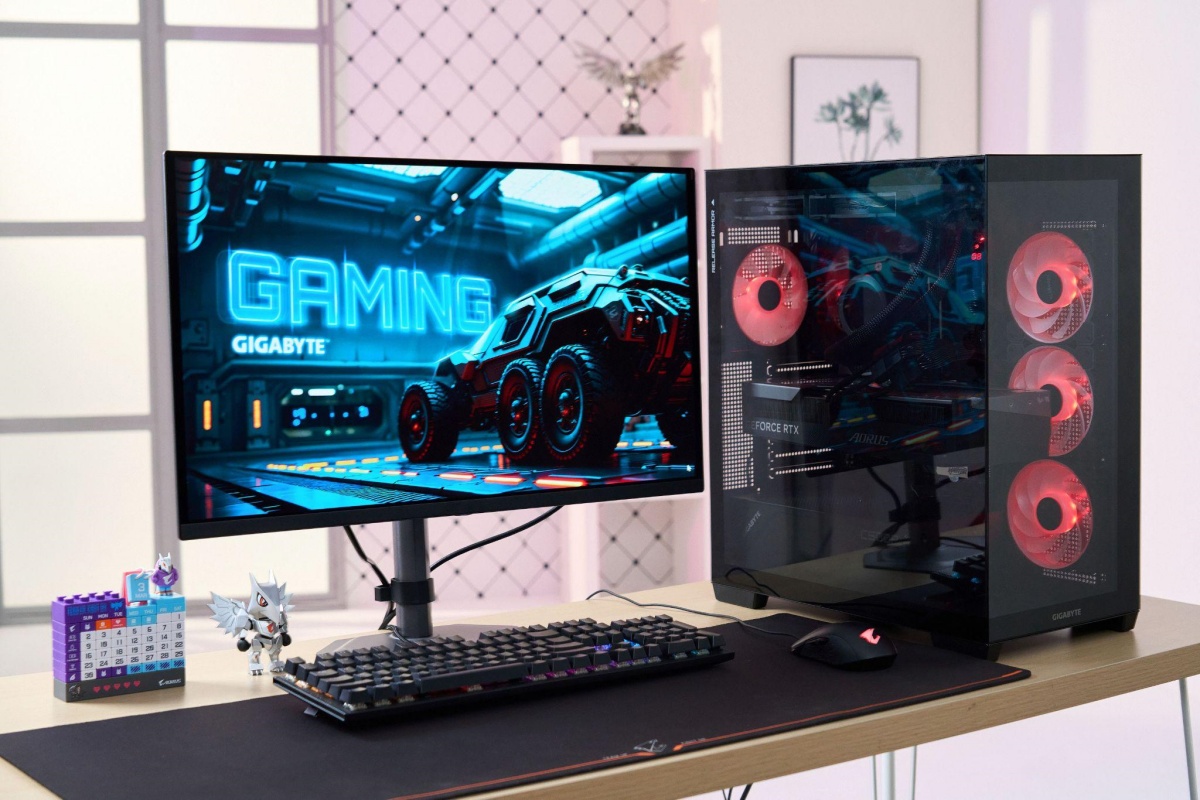 用 GIGABYTE MO27U2 電競螢幕 + AORUS GeForce RTX 5080 MASTER 16G 顯示卡暢玩《魔物獵人荒野》