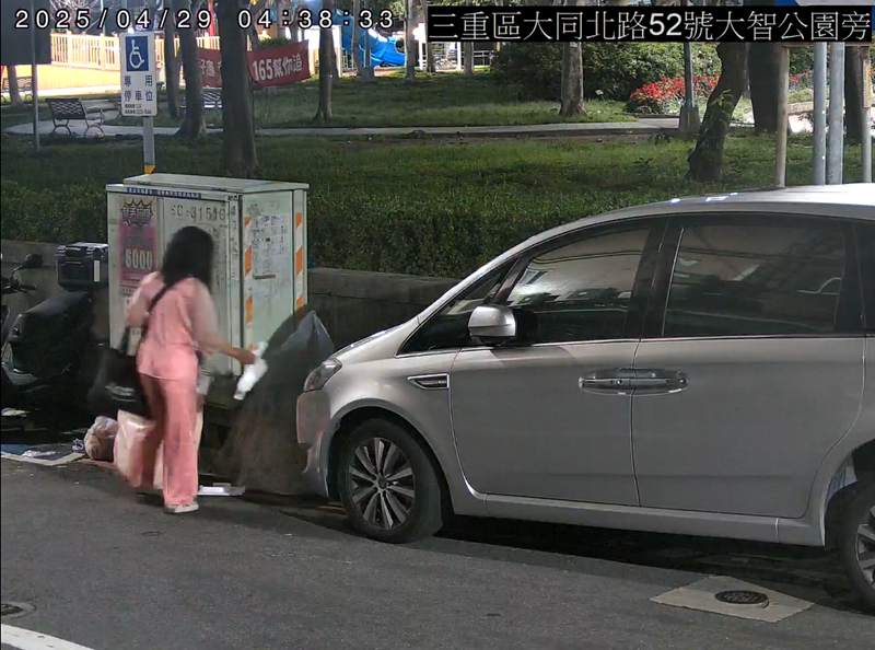 AI幫抓亂丟垃圾！新北「一里一監視器」智慧監控準確率高達九成，騎車或步行亂丟都抓得到