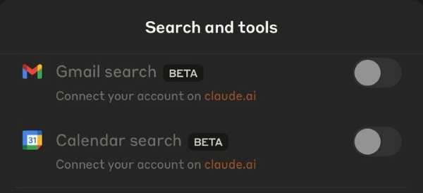 Claude 手機版 App 新增語音模式，可直接搜尋 Google 日曆與 Gmail 內容