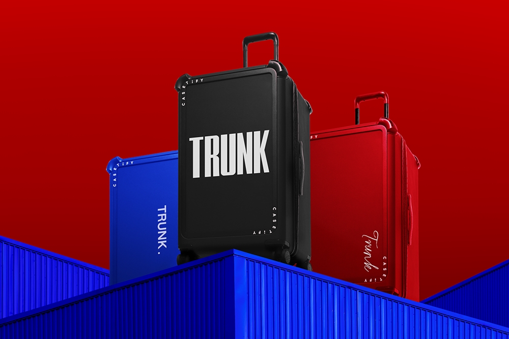 CASETiFY Bounce 行李箱正式登台，導入智慧防摔技術與全表面客製化設計