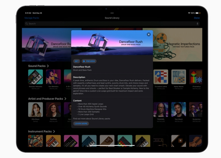 Apple 推出 Logic Pro 更新功能，全面升級 Mac 與 iPad 節奏製作能力