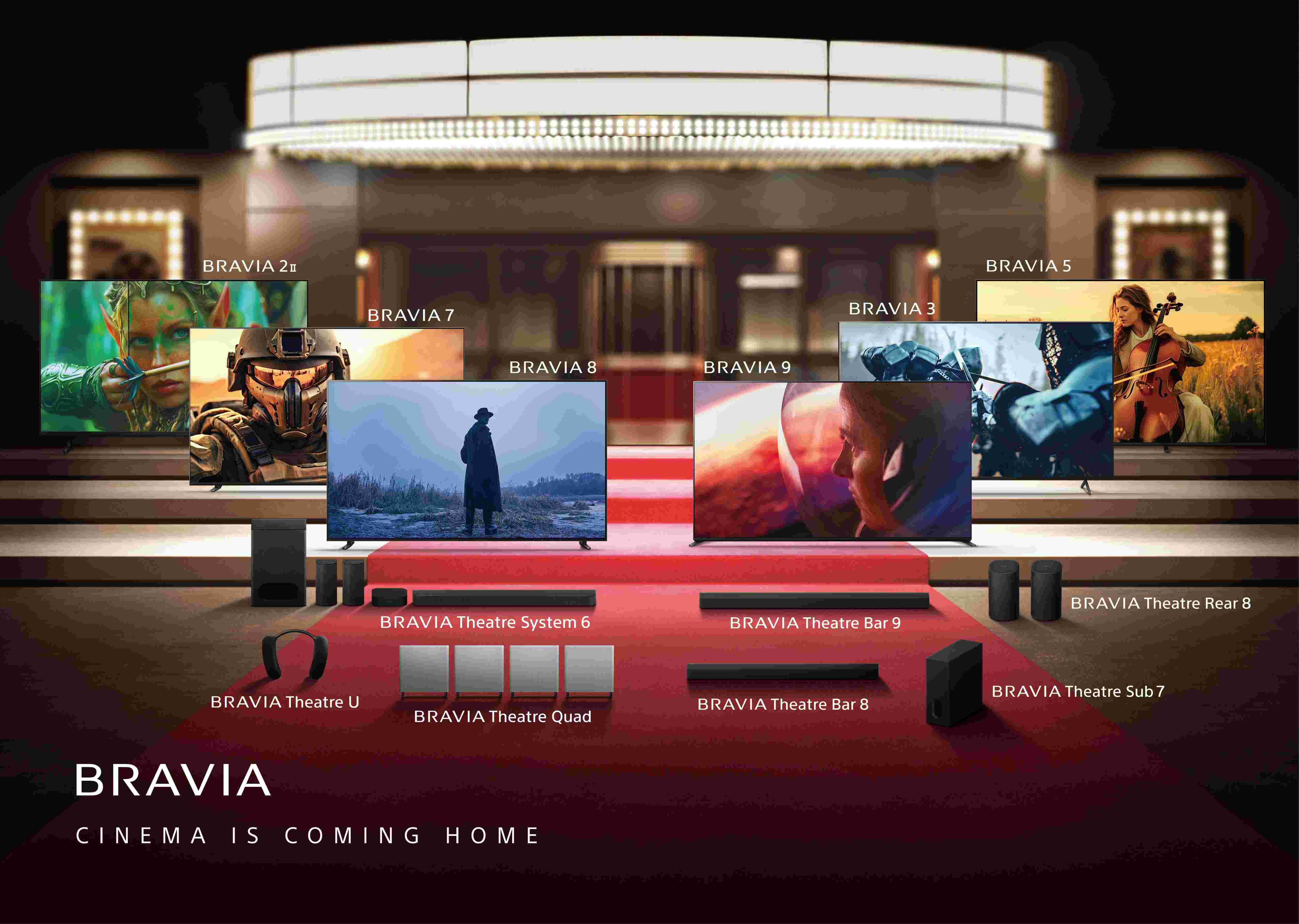 Sony 在台發表 2025 全新 BRAVIA 系列，從鏡頭到客廳打造居家影院級影音體驗