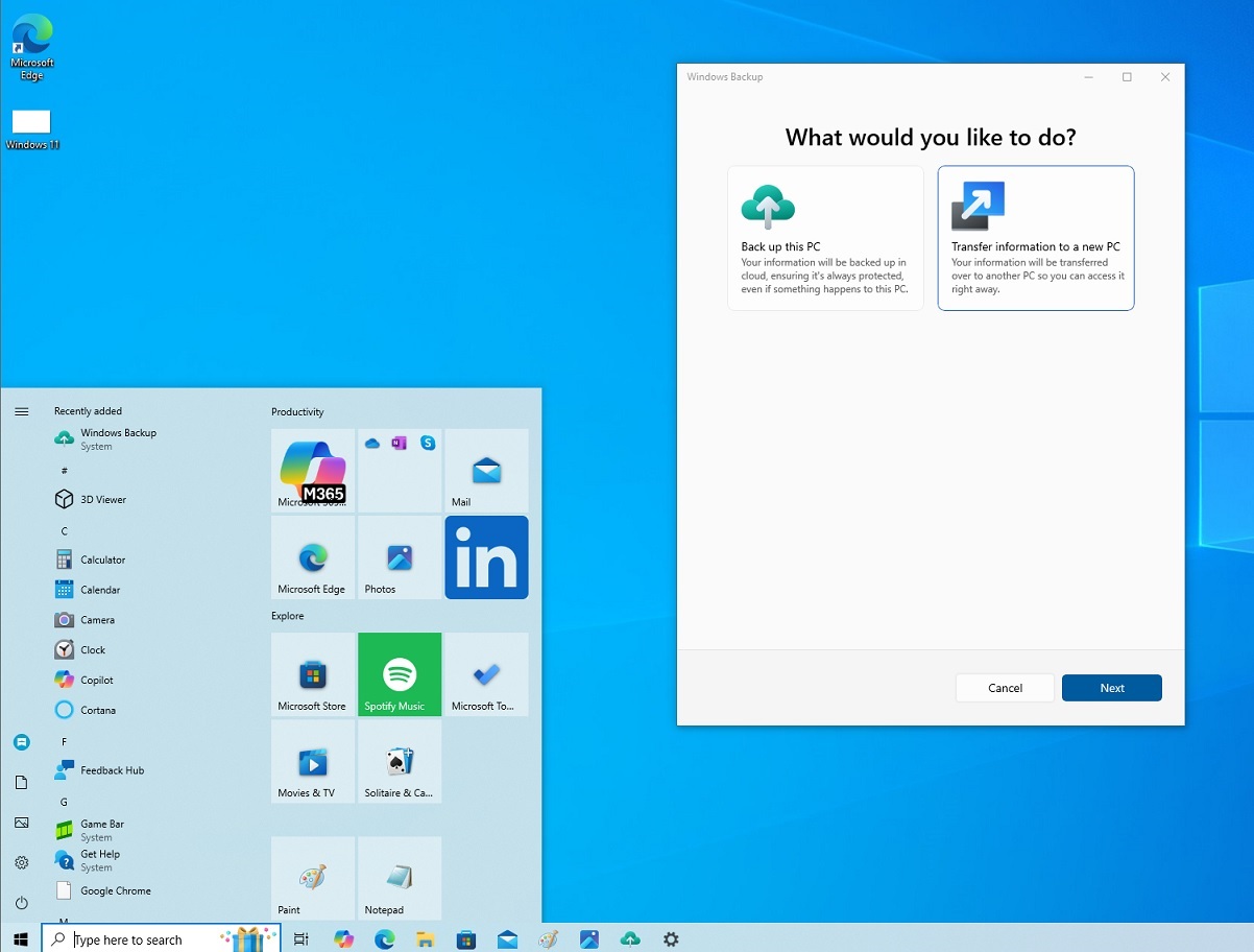 微軟推出全新移轉工具，讓 Windows 10 用戶無痛升級至 Windows 11