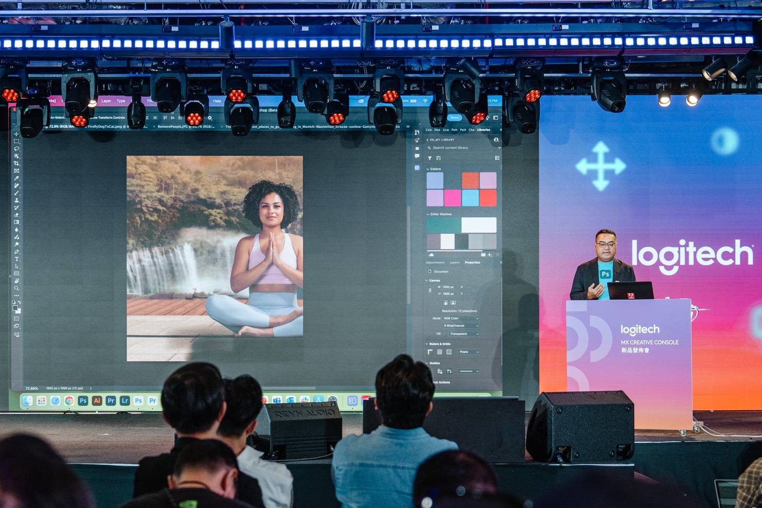 Adobe 首席數碼媒體技術工程顧問黃耀興分享，結合 AI 工具打造創作者高效心流。