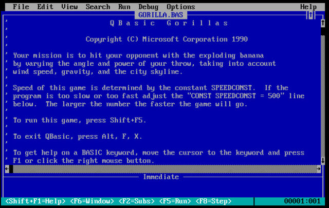 微軟讓DOS 老粉驚喜：重製 34 年前的MS-DOS Editor經典編輯器，還能在 Linux 跑！