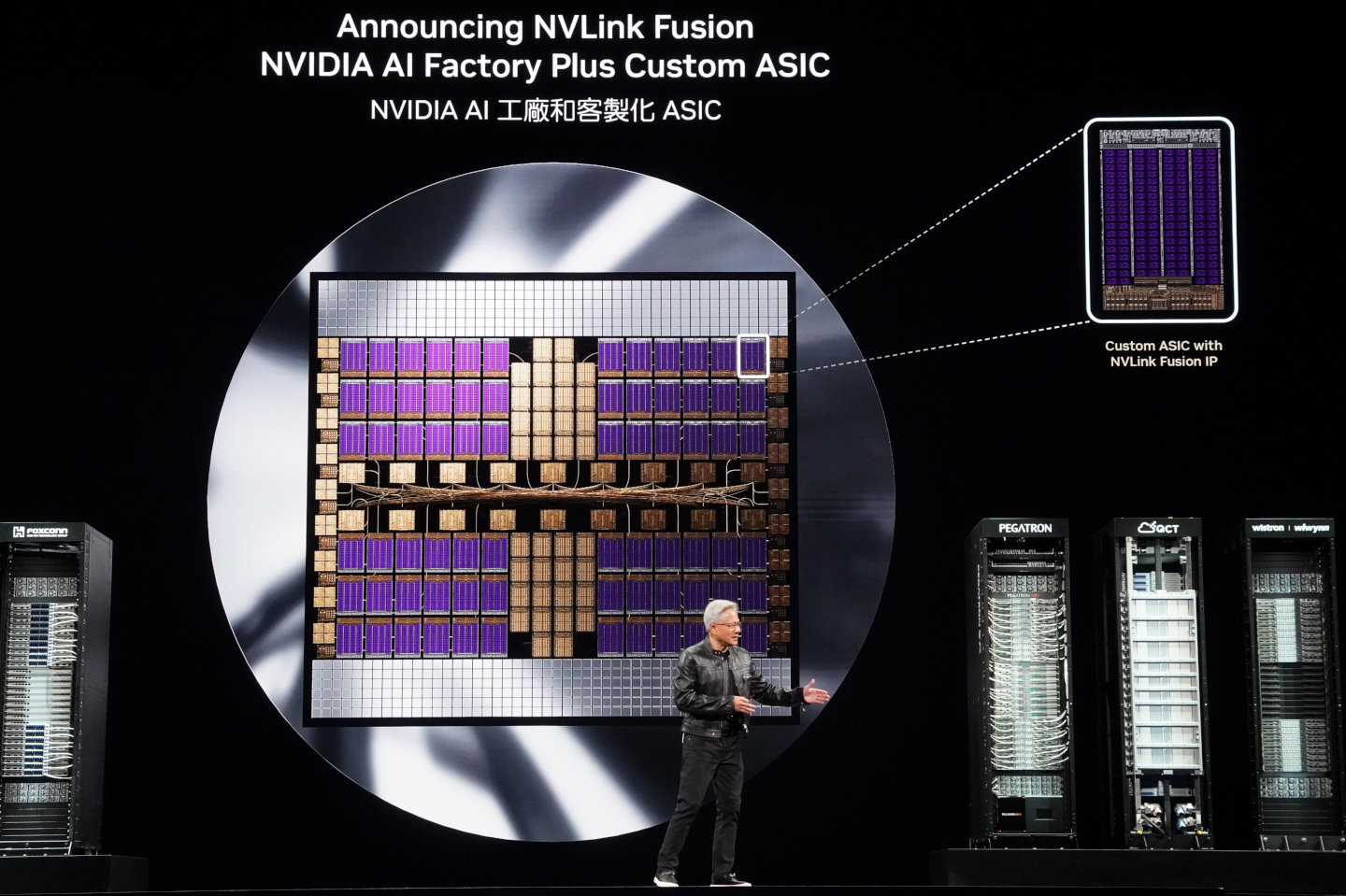 NVLink Fusion提供多種不同客製彈性，讓合作夥伴能夠跨入NVIDIA AI運算生態系統。